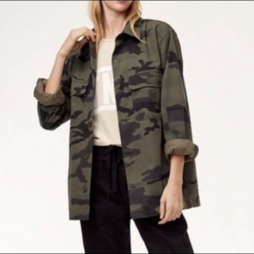 TNA camo shacket